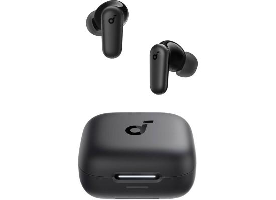 Anker Soundcore R50i NC Earbuds, Strong and Smart Noise Cancelling, Powerful Bass, 45H Playtime, 2-in-1 Case and Phone Stand, IP54, Wireless Earbuds, Bluetooth 5.4 - Black